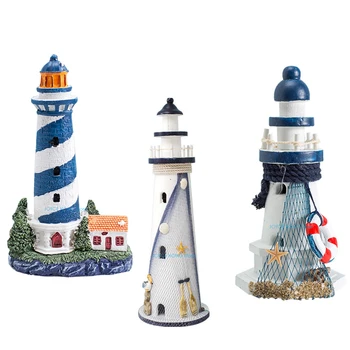 Decoration Lighthouse Mediterranean Style Home Ornaments Lighthouse Decor Sculptures Tabletop Figure Figurine
Decoration Lighthouse Mediterranean Style Home Ornaments Lighthouse Decor Sculptures Tabletop Figure Figurine