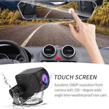 7“ Mirror Dash Cam Screen 1080p Rearview Front Rear Dual Lens Reversing Camera Rearview Mirror Car Camera Auto Products #yl10
7“ Mirror Dash Cam Screen 1080p Rearview Front Rear Dual Lens Reversing Camera Rearview Mirror Car Camera Auto Products #yl10
