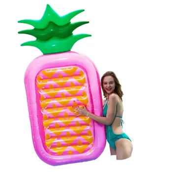 Inflatable floating fruit type floating Pineapple bicolor leaf floating row hammock adult floating row
Inflatable floating fruit type floating Pineapple bicolor leaf floating row hammock adult floating row