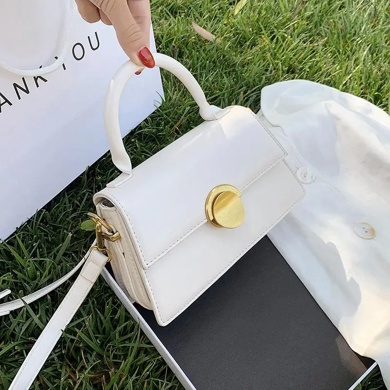Casual Solid Color Women's Handbag Fashion Women Shoulder Bag Design Lock Pu Leather Crossbody Bags For Women 2020 Lady Hand Bag
Casual Solid Color Women's Handbag Fashion Women Shoulder Bag Design Lock Pu Leather Crossbody Bags For Women 2020 Lady Hand Bag