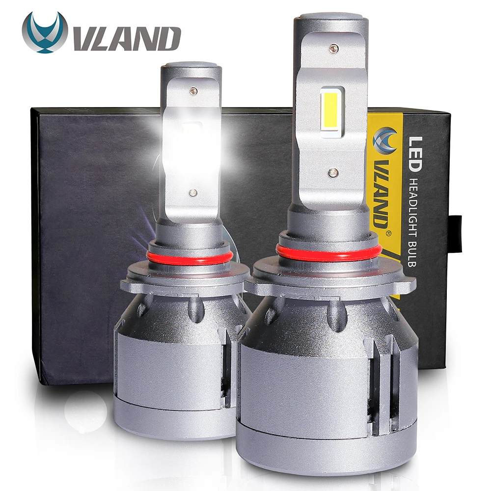 VLAND 9005/HB3/9006/HB4 LED Headlight Bulbs High/Low Beam Fog Light Bulb 7200LM 6500K White Headlamp Automobile Car Light
VLAND 9005/HB3/9006/HB4 LED Headlight Bulbs High/Low Beam Fog Light Bulb 7200LM 6500K White Headlamp Automobile Car Light
