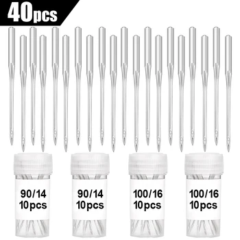 LMDZ 40Pcs Sewing Machine Needles Kits Packing Assorted Home Sewing Accessories for All Domestic Sewing Machine 90/14 100/16
LMDZ 40Pcs Sewing Machine Needles Kits Packing Assorted Home Sewing Accessories for All Domestic Sewing Machine 90/14 100/16