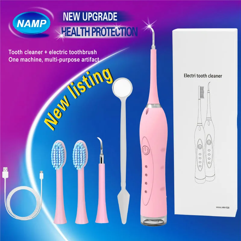 Sonic Dental Scaler Tooth Calculus Remover Ultrasonic Rechargeable Electric Toothbrush Stains Tartar Tool Whiten Tooth Cleaner
Sonic Dental Scaler Tooth Calculus Remover Ultrasonic Rechargeable Electric Toothbrush Stains Tartar Tool Whiten Tooth Cleaner
