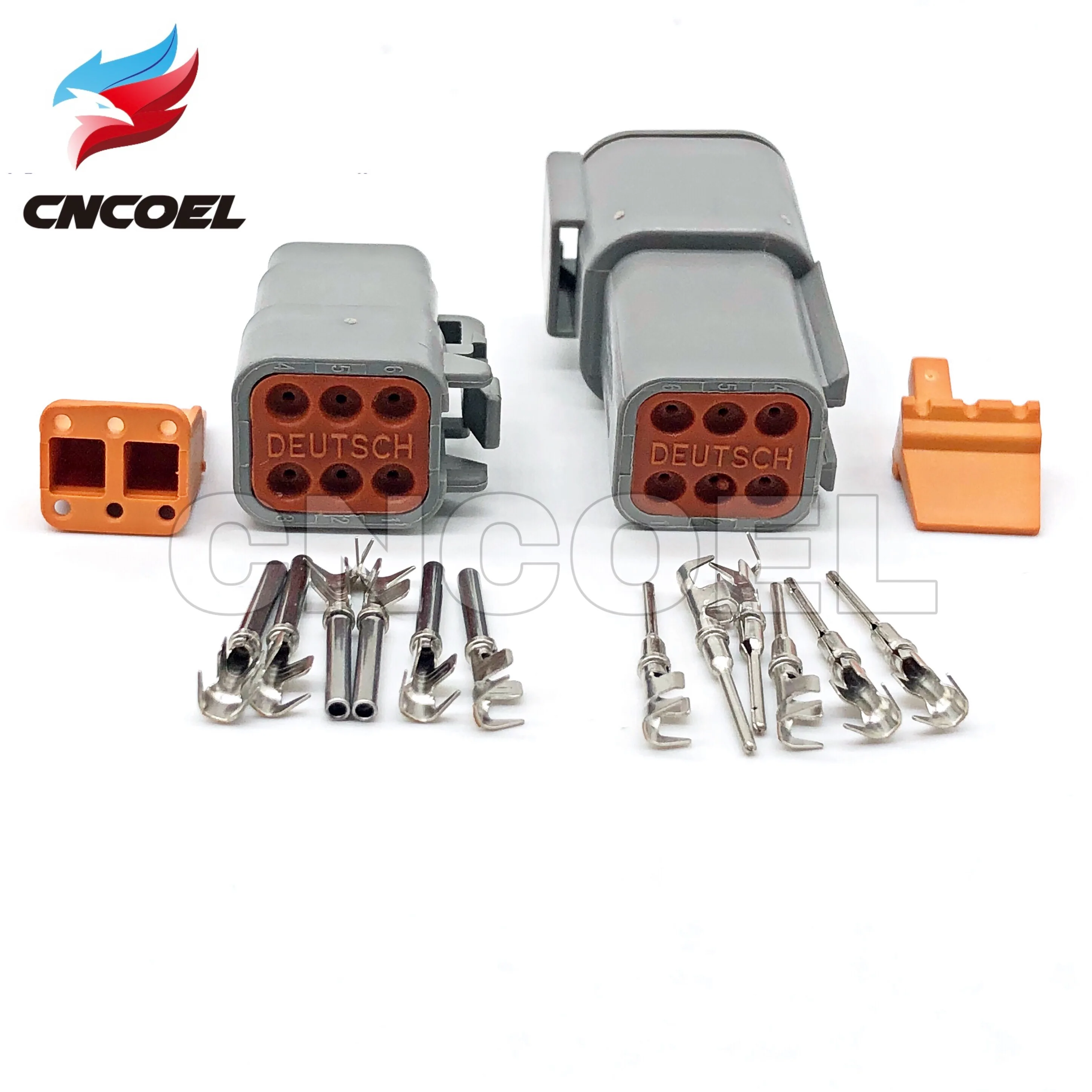 10 Sets DTM06-6S/ATM06-6S DTM04-6P /ATM04-6P 6 Pin Waterproof Automotive Connectors DTM Wire Connector
10 Sets DTM06-6S/ATM06-6S DTM04-6P /ATM04-6P 6 Pin Waterproof Automotive Connectors DTM Wire Connector