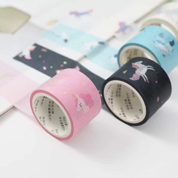 30mm*5m Wide Unicorn Style World Washi Tape Adhesive Tape Diy Scrapbooking Sticker Label Masking Tape
30mm*5m Wide Unicorn Style World Washi Tape Adhesive Tape Diy Scrapbooking Sticker Label Masking Tape