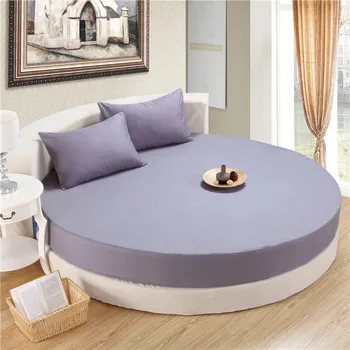 Home Textile 100% Cotton Round Fitted Sheet 3pcs/set Circle Rubber 220*220cm Rubber 200*200cm, Bed With Whole Cover Circle Sheet
Home Textile 100% Cotton Round Fitted Sheet 3pcs/set Circle Rubber 220*220cm Rubber 200*200cm, Bed With Whole Cover Circle Sheet