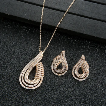 Luxury AAA Zircon U Shape Necklace Earrings Set For Women,High Quality Party/Wedding Jewelry D1470
Luxury AAA Zircon U Shape Necklace Earrings Set For Women,High Quality Party/Wedding Jewelry D1470