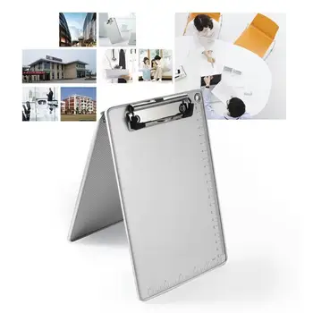 Aluminum Alloy Clipboard Anti-Skid Writing Board Clip Writing Pad Papers Office Creative School File Folder Holder
Aluminum Alloy Clipboard Anti-Skid Writing Board Clip Writing Pad Papers Office Creative School File Folder Holder