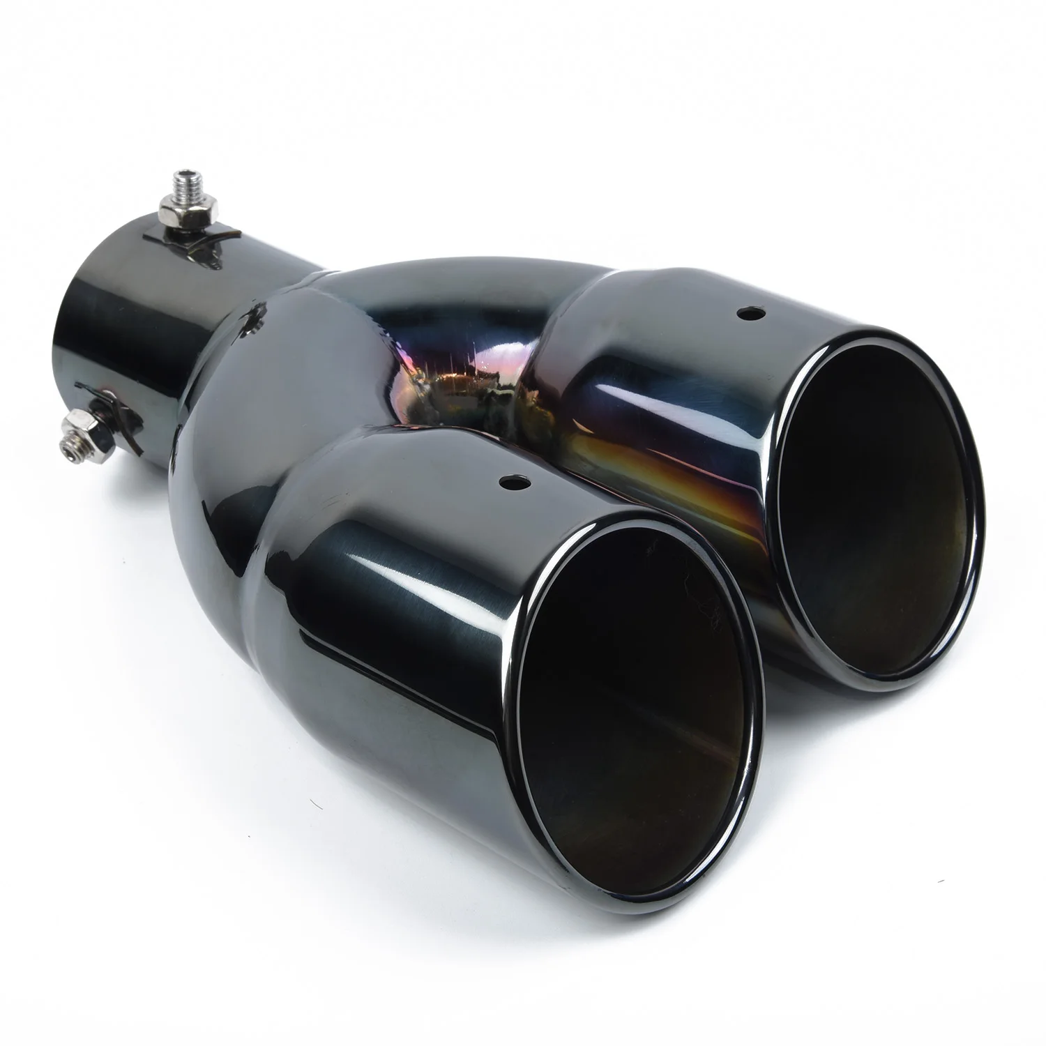 2.5 Inch Double-Barrel Car Exhaust Pipe Muffler Stainless Steel Muffler Tail Pipe Nozzle Trim Modified Dual Outlet Car Accessori
2.5 Inch Double-Barrel Car Exhaust Pipe Muffler Stainless Steel Muffler Tail Pipe Nozzle Trim Modified Dual Outlet Car Accessori