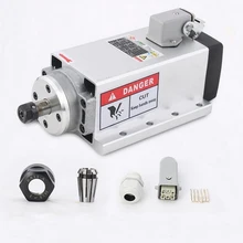 1.5KW Air Cooled Spindle Motor 24000RPM 2HP ER11 AC220V/380V Flange Bracket for CNC Router Engraving Carving Machine Woodworking
1.5KW Air Cooled Spindle Motor 24000RPM 2HP ER11 AC220V/380V Flange Bracket for CNC Router Engraving Carving Machine Woodworking