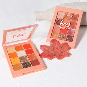 12 Colors Glitter Eyeshadow Makeup Pallete Colorful Pigment Smoky Eye Shadow Palette Waterproof Cosmetics Beauty Makeup
12 Colors Glitter Eyeshadow Makeup Pallete Colorful Pigment Smoky Eye Shadow Palette Waterproof Cosmetics Beauty Makeup