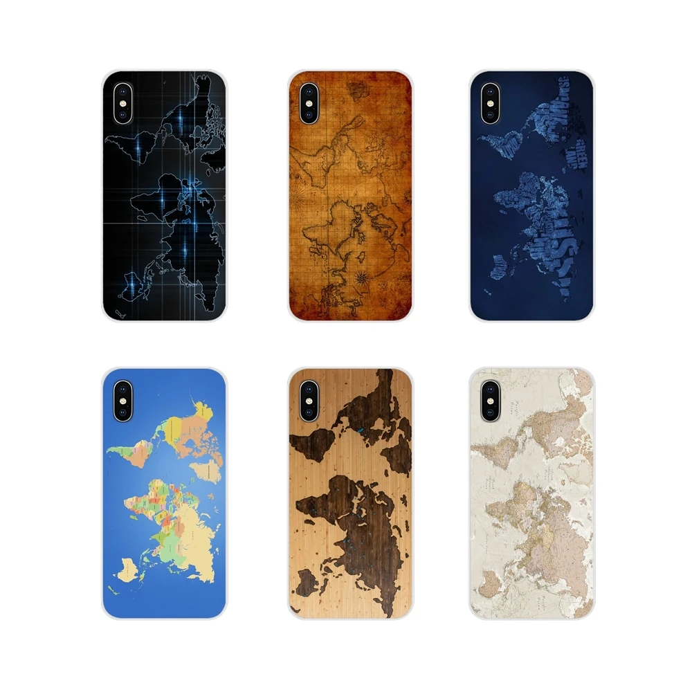 Деревянная Карта мира для Oneplus 3T 5T 6T Nokia 2 3 5 6 8 9 230 3310 1 7 Plus 2017 2018 аксессуары чехлы