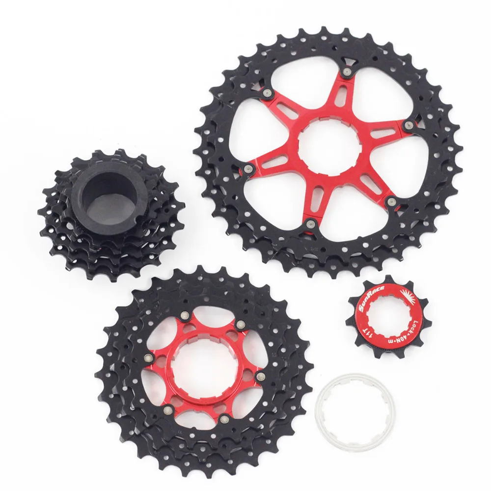 Sunrace 11 Speed Road Cassette CSRX1 36T 11-36T Wide Ratio 11s Road Bike Free Wheel Freewheel Sprocket Cogs
Sunrace 11 Speed Road Cassette CSRX1 36T 11-36T Wide Ratio 11s Road Bike Free Wheel Freewheel Sprocket Cogs