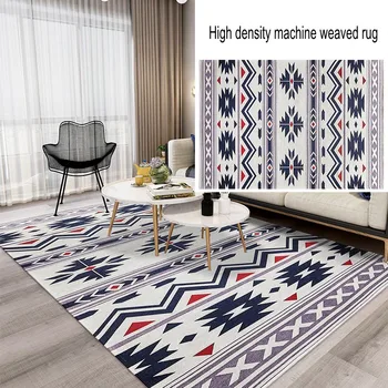 Nordic style INS popular high density machine weaved carpet, big size decoration geometric bedroom area rug
Nordic style INS popular high density machine weaved carpet, big size decoration geometric bedroom area rug