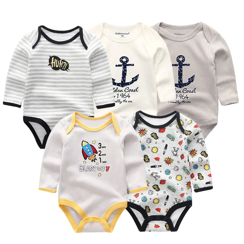 5 Pcs/lot unicorn long sleeve Baby Rompers Cotton baby clothing set Roupas de bebe Baby boy girl Clothes
5 Pcs/lot unicorn long sleeve Baby Rompers Cotton baby clothing set Roupas de bebe Baby boy girl Clothes
