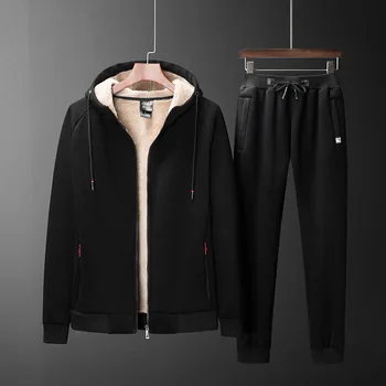 Men's Leisure Suit 2019 Winter Lamb Velvet Suit Male Leisure Men Sports Men's Wear
Men's Leisure Suit 2019 Winter Lamb Velvet Suit Male Leisure Men Sports Men's Wear