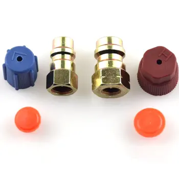 2PCS/SET Small Size Car Accessories A/C Service Charging Port Adapter Retrofits R12 Port to R134a With free 2caps
2PCS/SET Small Size Car Accessories A/C Service Charging Port Adapter Retrofits R12 Port to R134a With free 2caps
