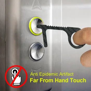 Portable Press Elevator Handle Tool Hygiene Hand Antimicrobial EDC Door Opener Contact Tools Creative Protective Equipment
Portable Press Elevator Handle Tool Hygiene Hand Antimicrobial EDC Door Opener Contact Tools Creative Protective Equipment