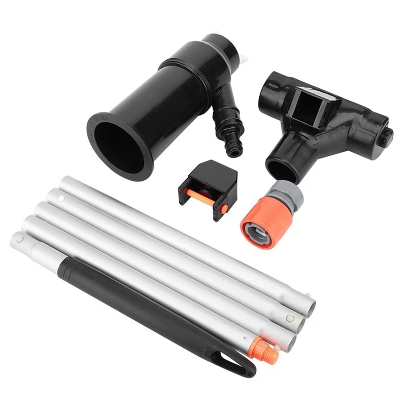Outdoor Swimming Pool Vacuum Source Cleaner with 5 Pole Sections Mini Jet Vac Vacuum Pond Fountain Cleaner Brush
Outdoor Swimming Pool Vacuum Source Cleaner with 5 Pole Sections Mini Jet Vac Vacuum Pond Fountain Cleaner Brush