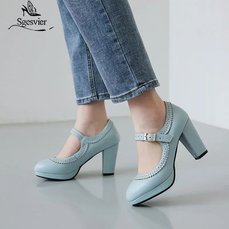 Sgesvier 2020 Cute Ruffles Black Pink Party mary Jane Dress Office Shoes Woman High Heel Womens Pumps Block Heels Blue Shoes
Sgesvier 2020 Cute Ruffles Black Pink Party mary Jane Dress Office Shoes Woman High Heel Womens Pumps Block Heels Blue Shoes