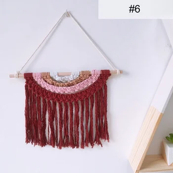 16 Colors Hand-woven Rainbow Tapestry Wall Hanging Decoration Kids Children Room Rainbow Hanging Decor
16 Colors Hand-woven Rainbow Tapestry Wall Hanging Decoration Kids Children Room Rainbow Hanging Decor