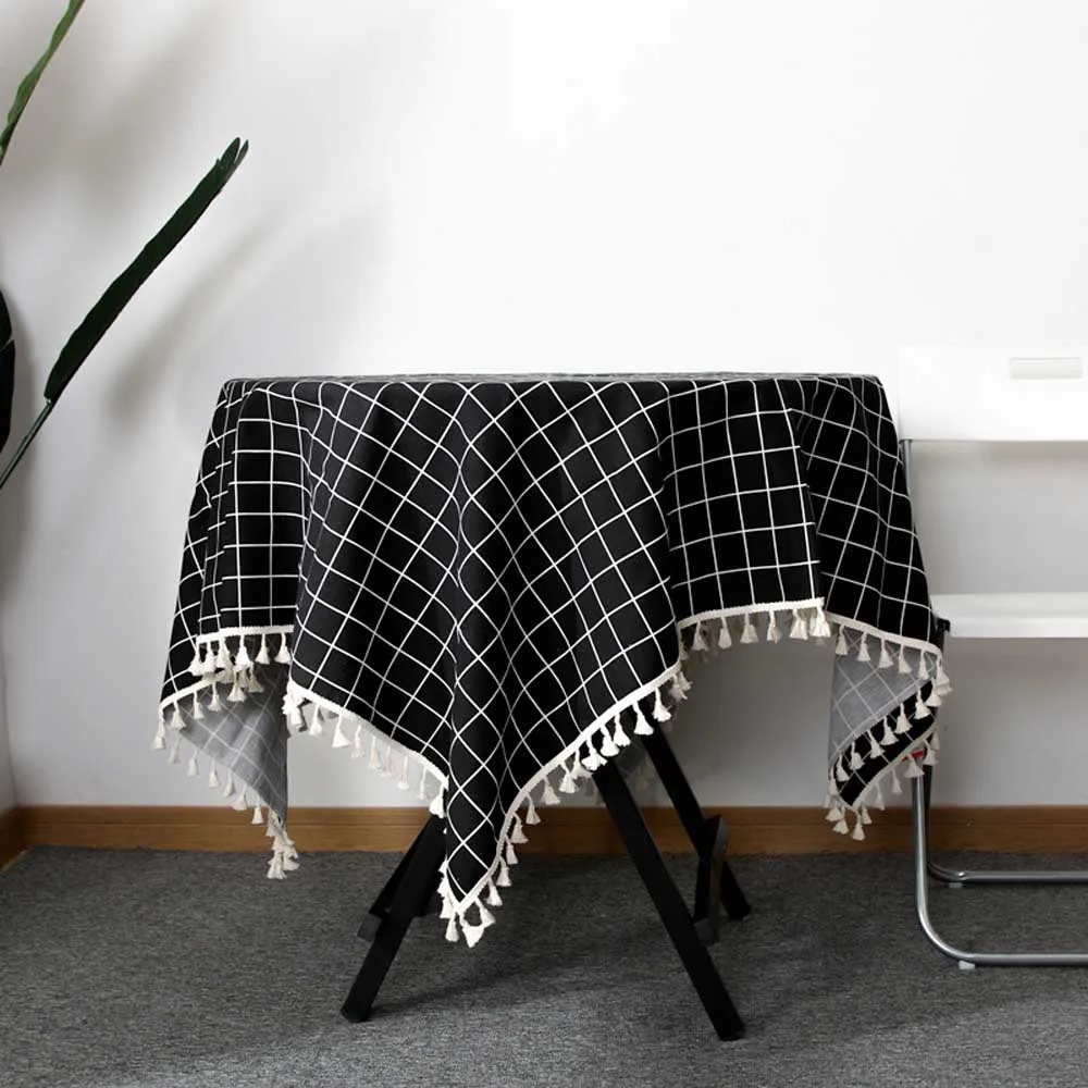 Cotton Linen Tablecloth Household Plaid Striped Printing Table cloth Pendant Lace Decor Rectangular Tea Table Pad Meal Cloth
Cotton Linen Tablecloth Household Plaid Striped Printing Table cloth Pendant Lace Decor Rectangular Tea Table Pad Meal Cloth
