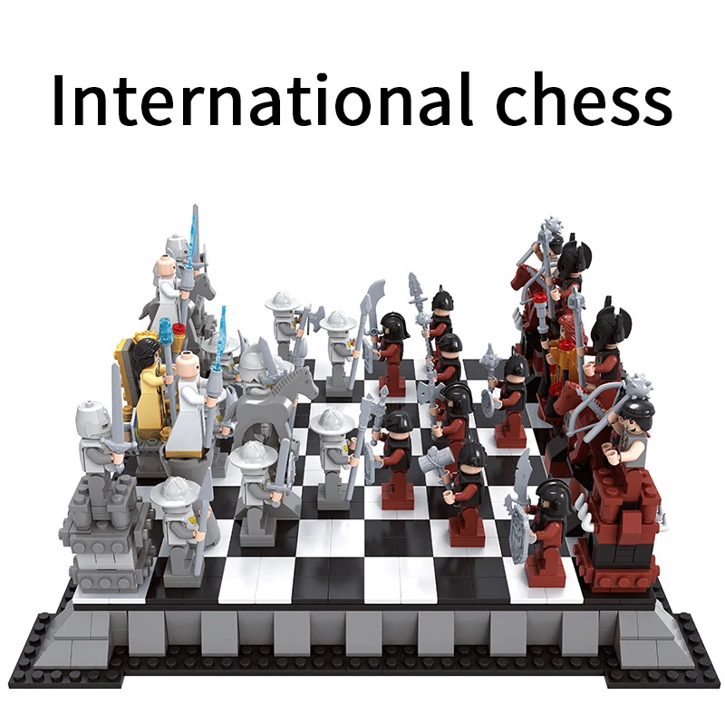 1142PCS International chess building blocks assemble party game educational toys gifts for children
1142PCS International chess building blocks assemble party game educational toys gifts for children