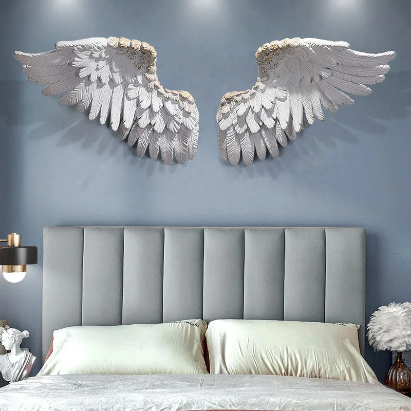 Modern simple light luxury 3D environmental protection resin feather wing wall hanging nordic decoration home Hand carving
Modern simple light luxury 3D environmental protection resin feather wing wall hanging nordic decoration home Hand carving