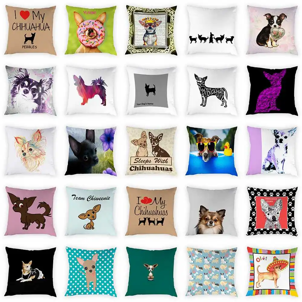 Cute Animal Pattern Cushion Cover Cartoon Various Dogs Pattern Peach Skin Print Home Decor Throw Pillow 45*45cm
Cute Animal Pattern Cushion Cover Cartoon Various Dogs Pattern Peach Skin Print Home Decor Throw Pillow 45*45cm