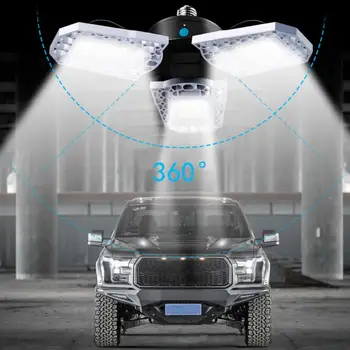 Hot Deal Garage Light 216/297 LEDs Deformable LED Garage Lighting E26/E27 Ceiling Lamp High Quality Original Folding Lamp
Hot Deal Garage Light 216/297 LEDs Deformable LED Garage Lighting E26/E27 Ceiling Lamp High Quality Original Folding Lamp