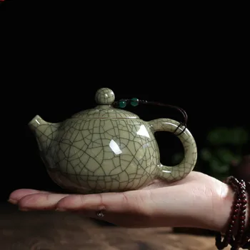 Longquan celadon teapot ice cracked glaze pot purple sand ceramic Kung Fu tea set teapot filter Xi Shi pot Clay Pot LB80301 
Longquan celadon teapot ice cracked glaze pot purple sand ceramic Kung Fu tea set teapot filter Xi Shi pot Clay Pot LB80301