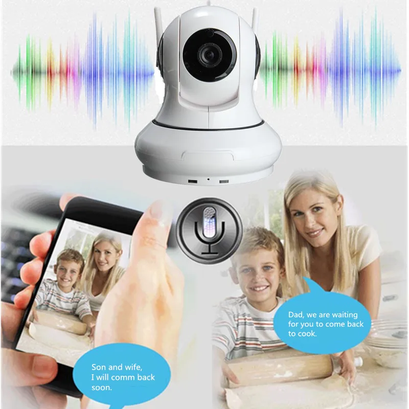 New Wireless 720P P2P Network CCTV Home Security IP Camera Monitor Alarm Support Two-way Audio TF Card
New Wireless 720P P2P Network CCTV Home Security IP Camera Monitor Alarm Support Two-way Audio TF Card