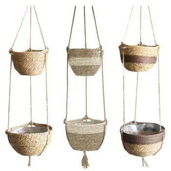 Handmade Plant Hanger Flower Pot Hanger Holder Basket Indoor Balcony Garden Decoration
Handmade Plant Hanger Flower Pot Hanger Holder Basket Indoor Balcony Garden Decoration