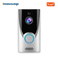 Intelliyhings Tuya WiFi Smart Video Doorbell Camera Infrared Night Vision Remote Capture Smart Home Security Real Time Monitor
Intelliyhings Tuya WiFi Smart Video Doorbell Camera Infrared Night Vision Remote Capture Smart Home Security Real Time Monitor