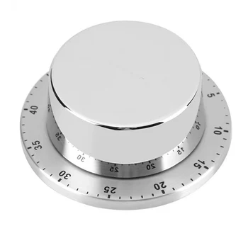 Stainless Steel Kitchen Timer with Magnetic Base Manual Mechanical Cooking Timer Countdown Cooking Tools Kitchen Gadgets
Stainless Steel Kitchen Timer with Magnetic Base Manual Mechanical Cooking Timer Countdown Cooking Tools Kitchen Gadgets