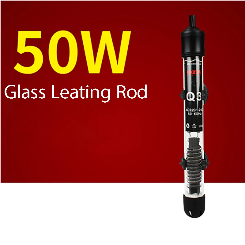Automatic Constant Temperature Fish Tank Heating Rod Small Fish Tank Heating Device Glass Heating Rod 50W Low Energy Consumption
Automatic Constant Temperature Fish Tank Heating Rod Small Fish Tank Heating Device Glass Heating Rod 50W Low Energy Consumption