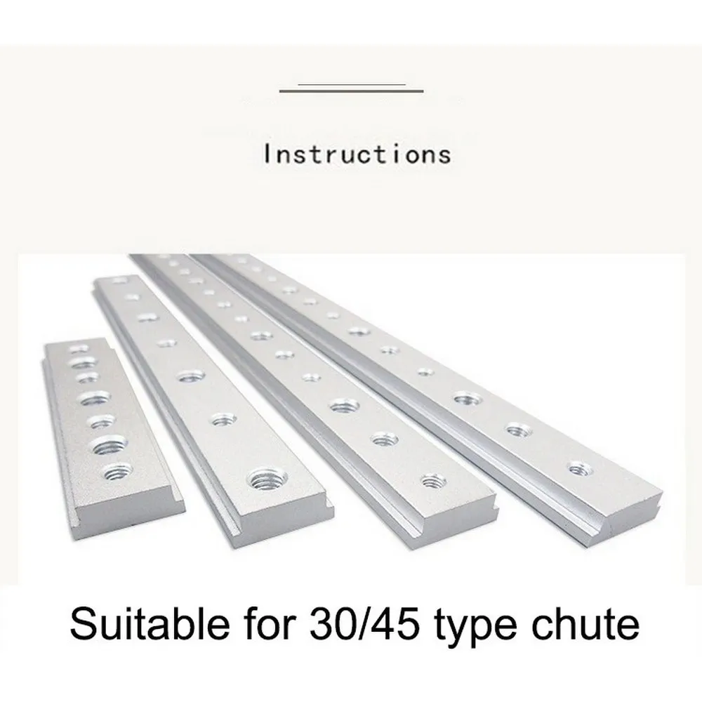 T-Track Slot Slide Slab with M6 M8 Screw Holes for T-slot T-track Miter Track Fixture Slot Woodworking Tool Router Table Tools
T-Track Slot Slide Slab with M6 M8 Screw Holes for T-slot T-track Miter Track Fixture Slot Woodworking Tool Router Table Tools