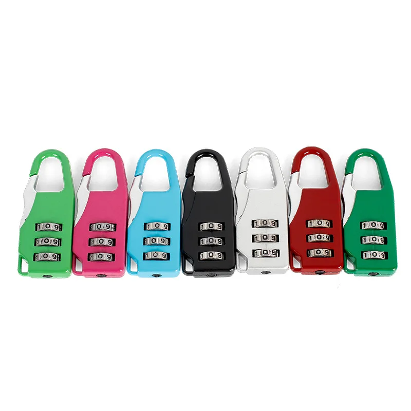 Hot Sale locks New Resettable 3 Digit Combination Save Travel Luggage Suitcase Code Lock Black Backpack lock 7 colors wholesale
Hot Sale locks New Resettable 3 Digit Combination Save Travel Luggage Suitcase Code Lock Black Backpack lock 7 colors wholesale