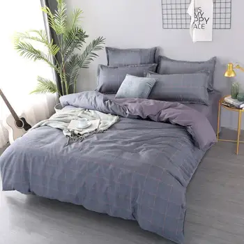 35 Plaid 4pcs Girl Boy Kid Bed Cover Set Duvet Cover Adult Child Bed Sheets And Pillowcases Comforter Bedding Set
35 Plaid 4pcs Girl Boy Kid Bed Cover Set Duvet Cover Adult Child Bed Sheets And Pillowcases Comforter Bedding Set