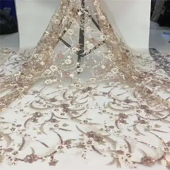 2020 African Net Lace Fabric, High Quality Elegant Sequins Nigerian Wedding Lace Fabrics 5Yards Sequins French Tulle lace
2020 African Net Lace Fabric, High Quality Elegant Sequins Nigerian Wedding Lace Fabrics 5Yards Sequins French Tulle lace