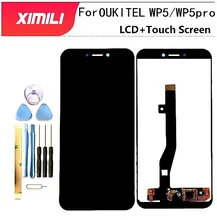 ML1 5.5''Original100%Tested for OUKITEL WP5 LCD Display+Touch Screen Digitizer Assembly LCD+Touch DigitizerforOUKITEL WP5
ML1 5.5''Original100%Tested for OUKITEL WP5 LCD Display+Touch Screen Digitizer Assembly LCD+Touch DigitizerforOUKITEL WP5