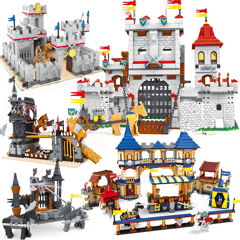 Ausini blocks compatible legoinglys medieval castle soliders model building creator toys armor royal arena sets horse knights
Ausini blocks compatible legoinglys medieval castle soliders model building creator toys armor royal arena sets horse knights