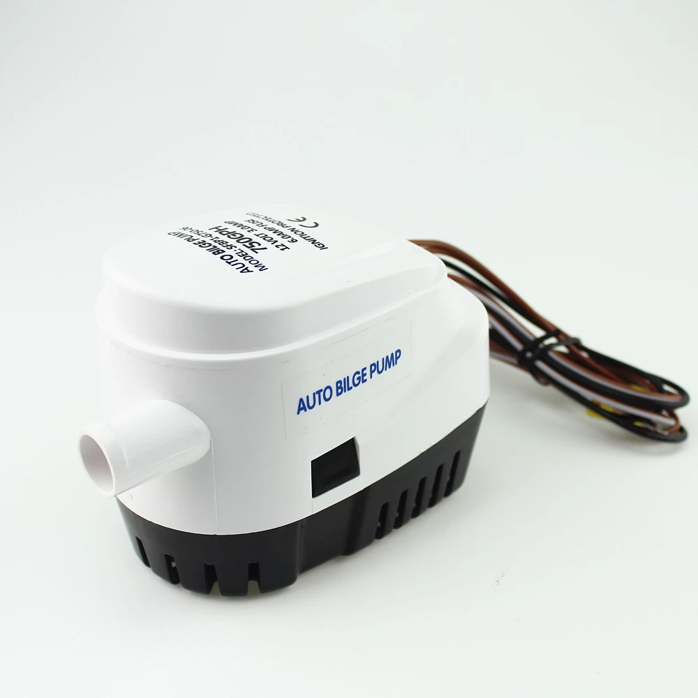 Bilge Pump 750GPH DC12V Automatic Submersible Boat Bilge Pumps for Boats Automatic Water Pump with Float Switch Bait Tank / Fish
Bilge Pump 750GPH DC12V Automatic Submersible Boat Bilge Pumps for Boats Automatic Water Pump with Float Switch Bait Tank / Fish