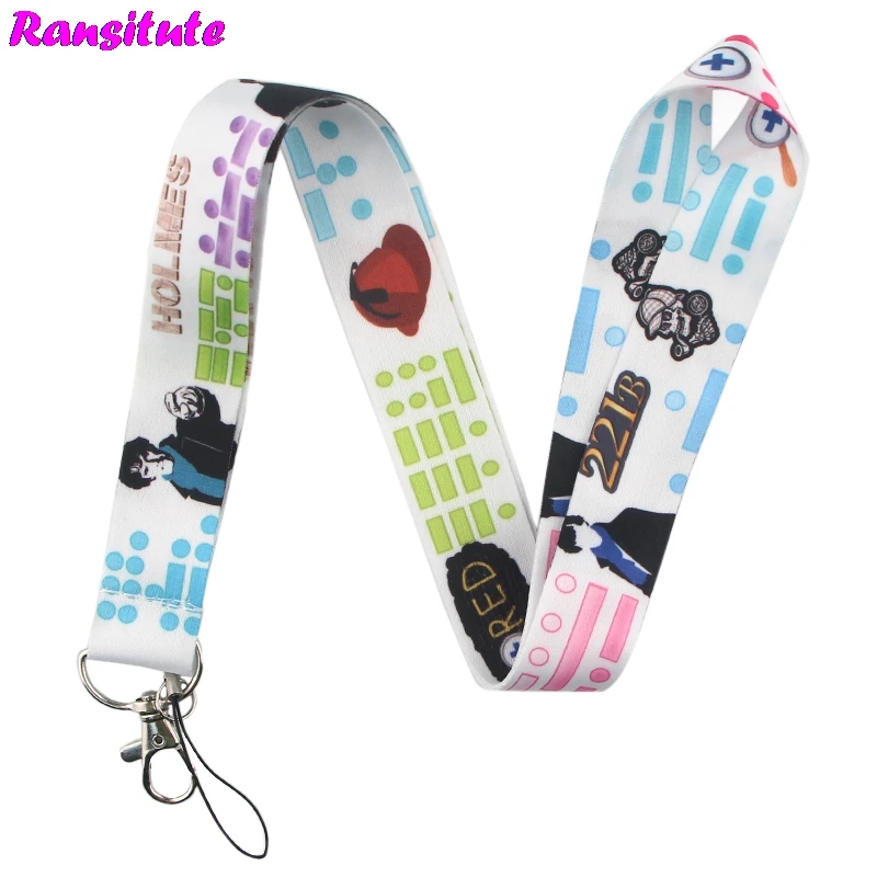 Ransitute R494 Sherlock Morse code neckband lanyard key ID card gym mobile phone with USB badge clip DIY lanyard lasso
Ransitute R494 Sherlock Morse code neckband lanyard key ID card gym mobile phone with USB badge clip DIY lanyard lasso