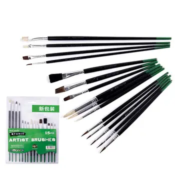 12Pcs/setWatercolor Paint Brushes Set bristle Painting Brush Art Oil Brush Painting Acrylic Pen Supplies Variety Rod Short Pen
12Pcs/setWatercolor Paint Brushes Set bristle Painting Brush Art Oil Brush Painting Acrylic Pen Supplies Variety Rod Short Pen