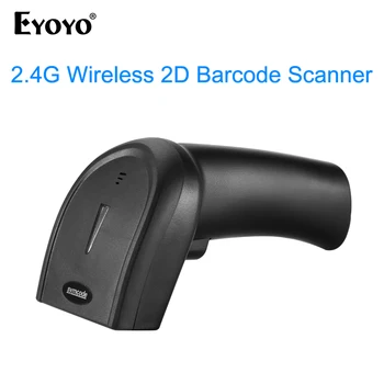 Eyoyo Scanner EY-006W 1D 2D QR Handheld Barcode Scanner 2-in-1Connection Prefix/Suffix Digits Bluetooth wireless & wired scanner
Eyoyo Scanner EY-006W 1D 2D QR Handheld Barcode Scanner 2-in-1Connection Prefix/Suffix Digits Bluetooth wireless & wired scanner