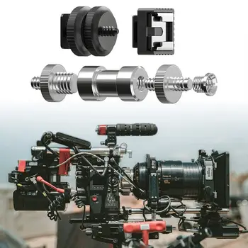 Camera Screw 22 Pcs 1/4 Inch and 3/8 Inch Converter Threaded Screws Adapter Mount Camera Hot Shoe Mount to 1/4 Set for Camera/T
Camera Screw 22 Pcs 1/4 Inch and 3/8 Inch Converter Threaded Screws Adapter Mount Camera Hot Shoe Mount to 1/4 Set for Camera/T
