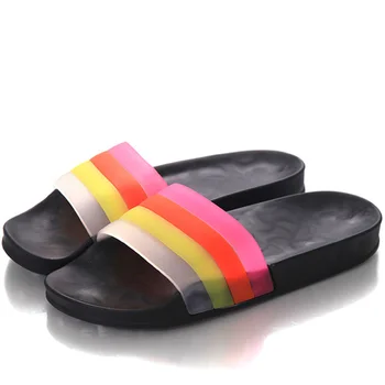 2020 Summer Women Home Slippers Transparent Candy Color Woman Shoes Bathroom Ladies Slides Casual Comfortable Female Slippers
2020 Summer Women Home Slippers Transparent Candy Color Woman Shoes Bathroom Ladies Slides Casual Comfortable Female Slippers