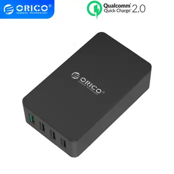 ORICO Quick Charger QC2.0 4 Port Desktop USB Charger for Samsung Xiaomi Huawei Phone and Tablets with EU Plug
ORICO Quick Charger QC2.0 4 Port Desktop USB Charger for Samsung Xiaomi Huawei Phone and Tablets with EU Plug
