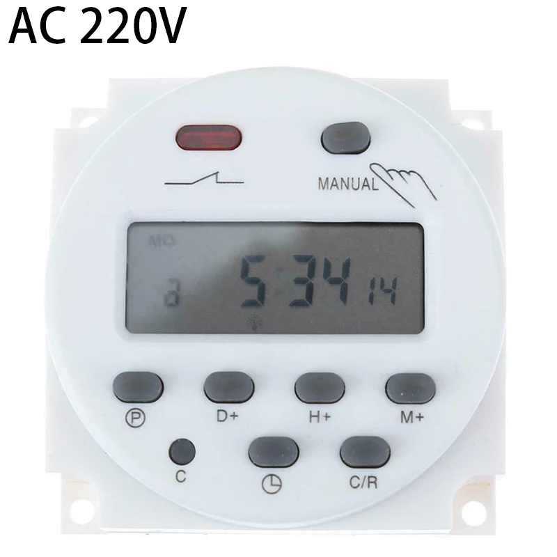 Power Time Controller Switch LCD Digital Display Multiple Voltage Rechargeable Battery Programmable Relay Switches Parts
Power Time Controller Switch LCD Digital Display Multiple Voltage Rechargeable Battery Programmable Relay Switches Parts